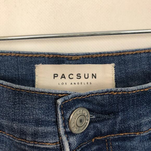 PacSun High Rise Jegging Distressed Jeans 27 - Picture 2 of 12